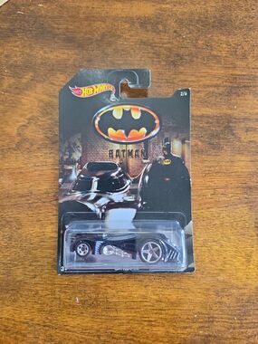 Hot Wheels Batman The Movie Batmobile 2015 Series 2/6 1989 Keaton Movie New